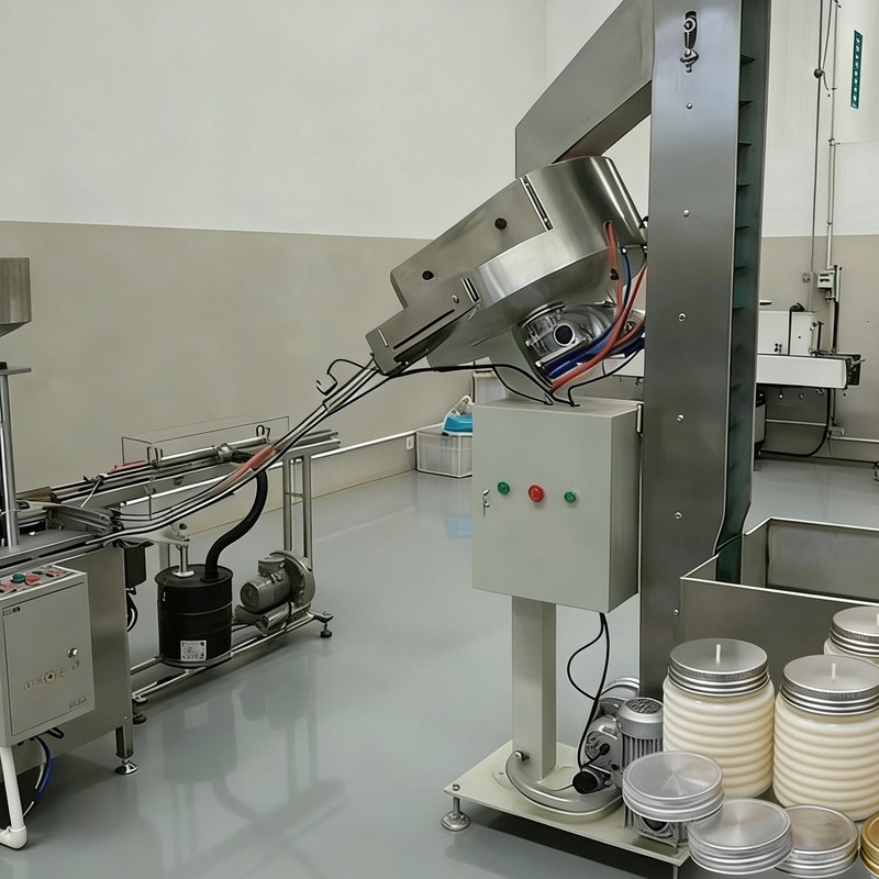 Proizvodna linija za sveče z navojem iz palmovega voska