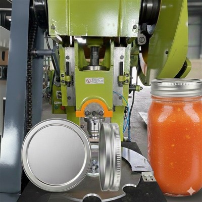 Linija za proizvodnjo pokrovčkov z navojem za sveže iztisnjen sok